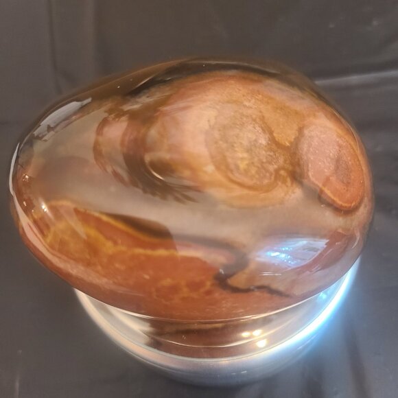 Mookaite Jasper Stone – Large, Polished Grounding & Empowering Crystal - Picture 7 of 8